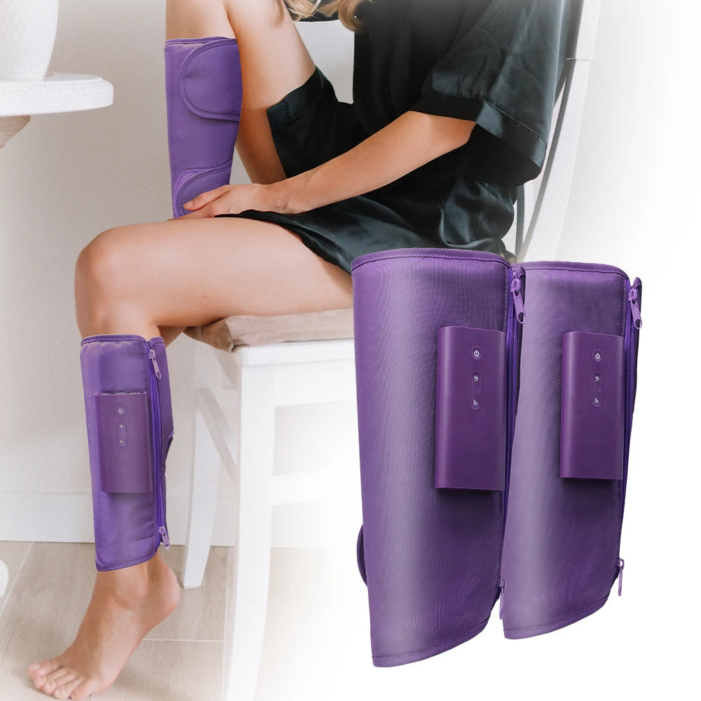 Wireless Leg Massager for Calves, Thighs & Feet